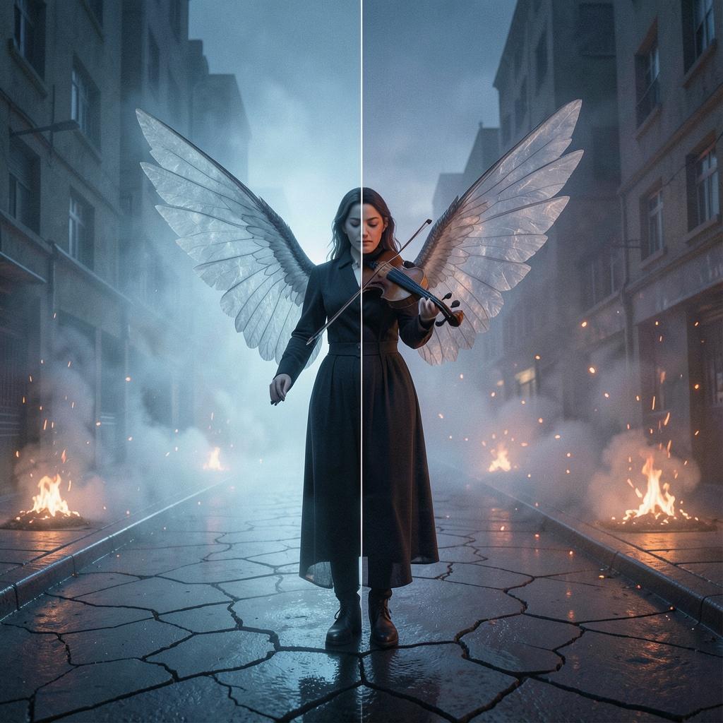 Половина в димах artwork