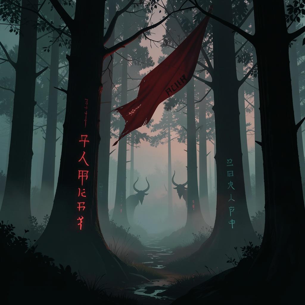 No Escape Through the Trees artwork