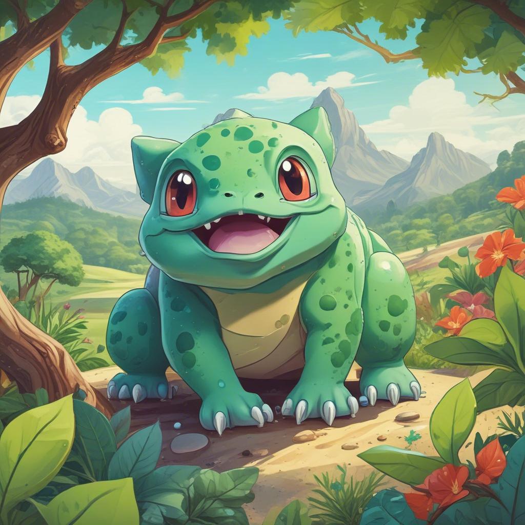 Ode of Bulbasaur artwork