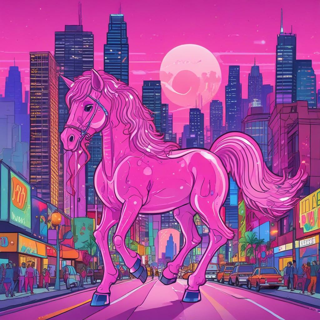 Pink Pony Club artwork