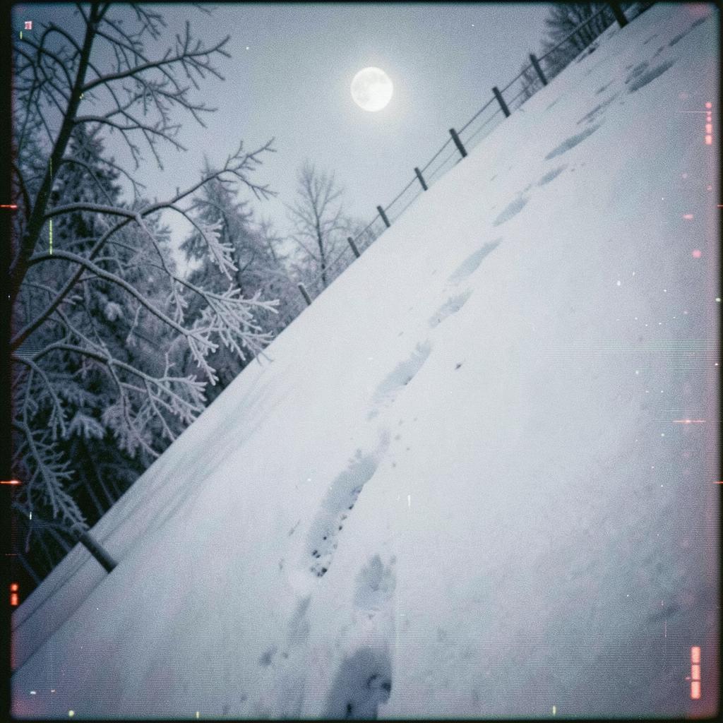 Das Knacken im tiefen Schnee artwork