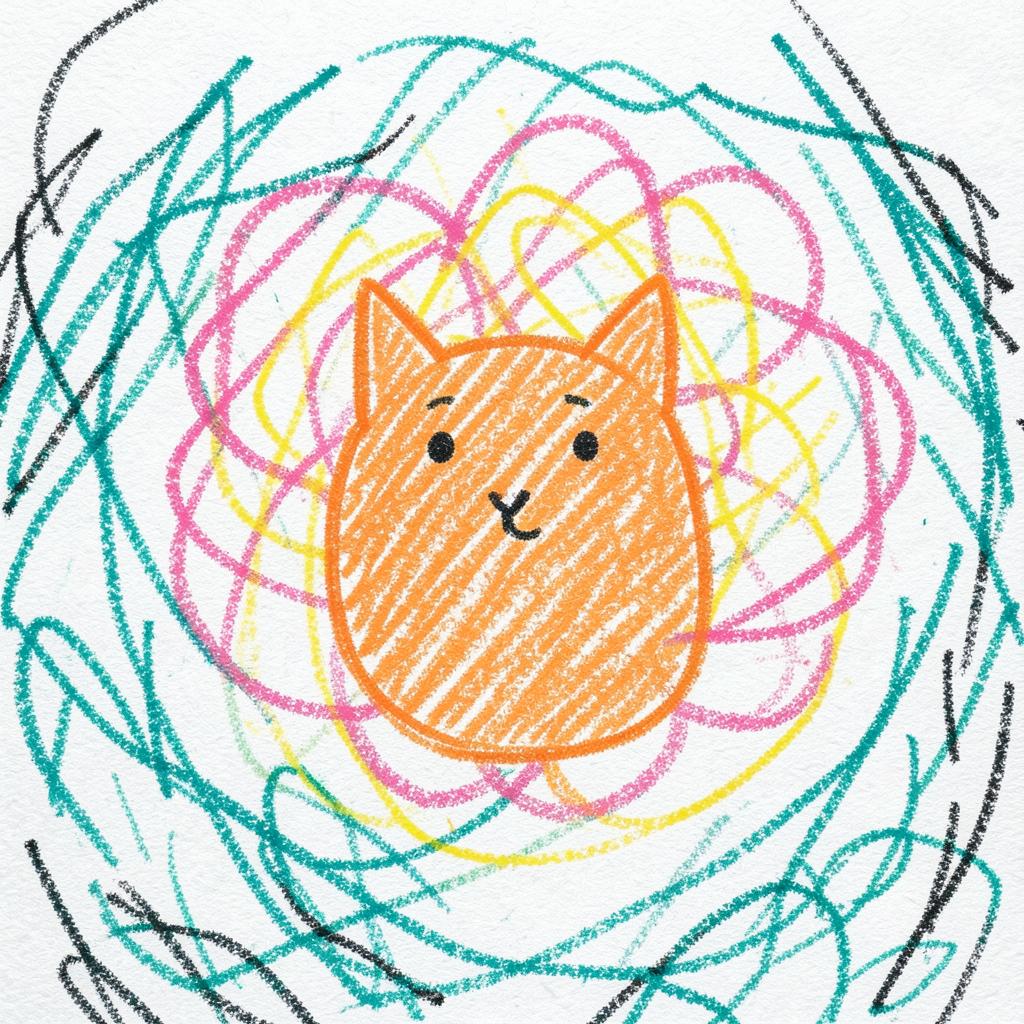 Kitteh bebeh artwork
