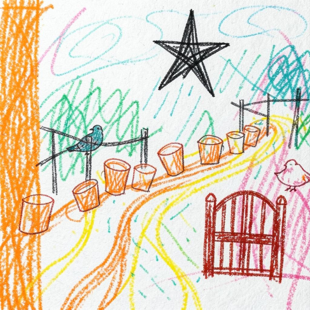 Paper Cup Parade artwork