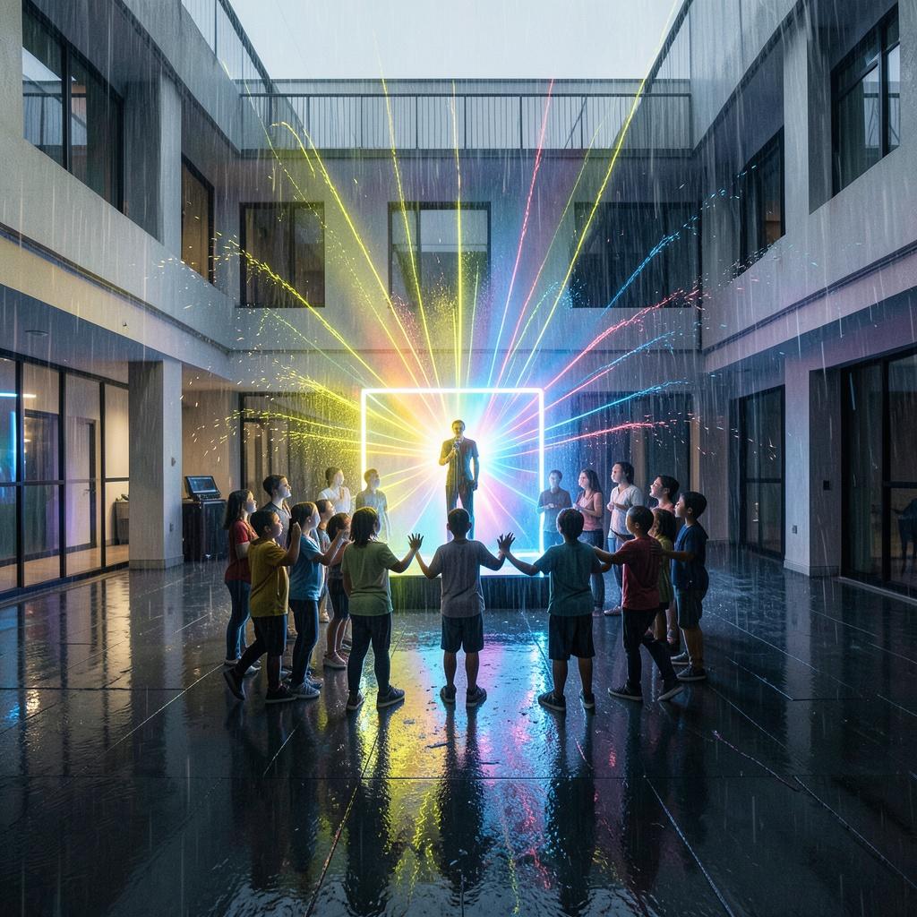 Chœur Au Centre Lamy artwork
