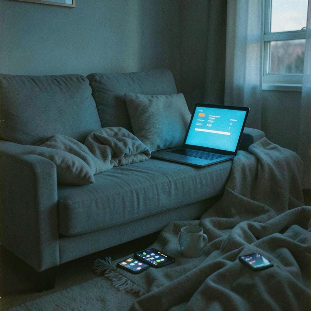 Too Much Time Online (Stuck On Couch Blues)