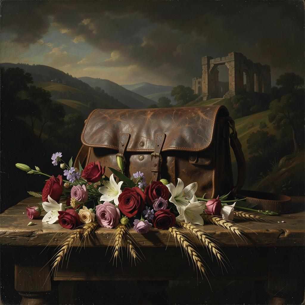 Цветы в руках artwork