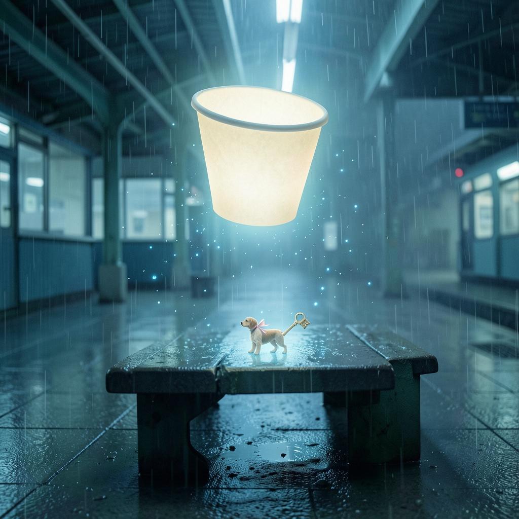 Paper Cup Moon artwork