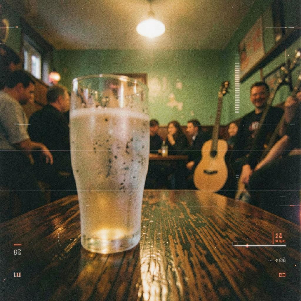 On the pub artwork
