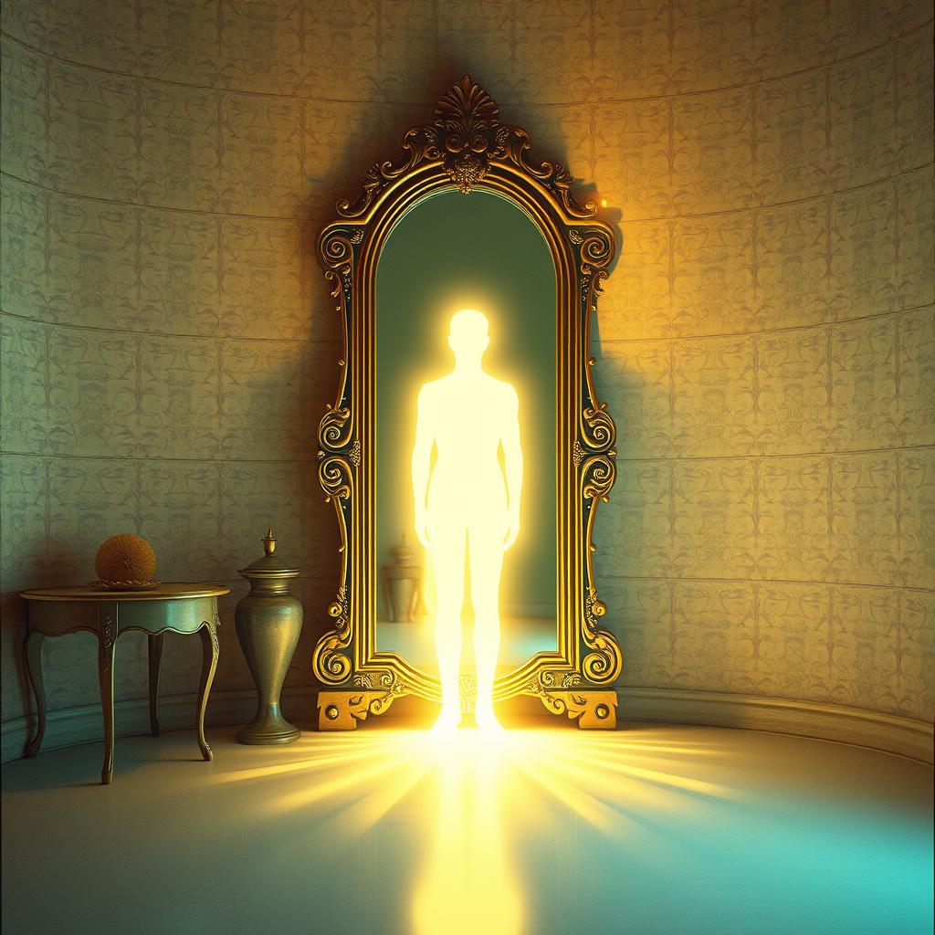 The Friend in the Mirror artwork