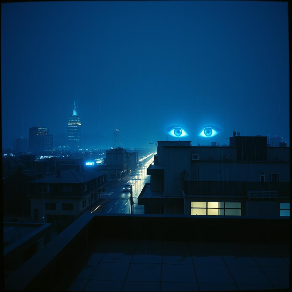ojos azules, artwork