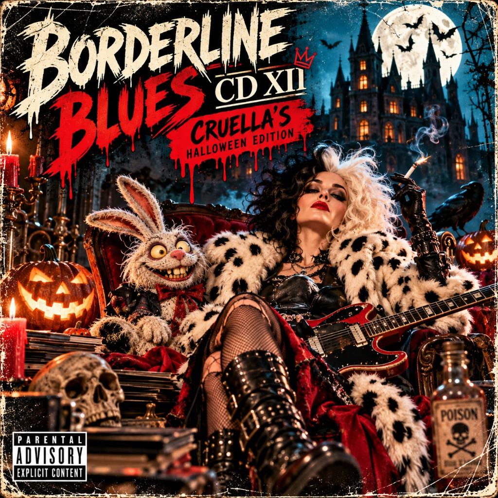 Borderline Blues CD XII - Cruella's Halloween Edition