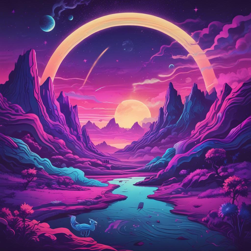 cosmic Celestial body artwork