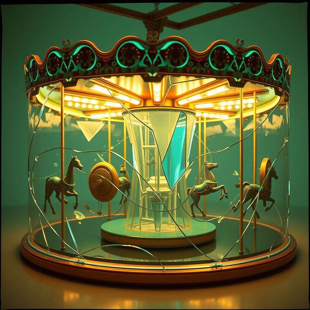 Fractured Glass Carousel artwork