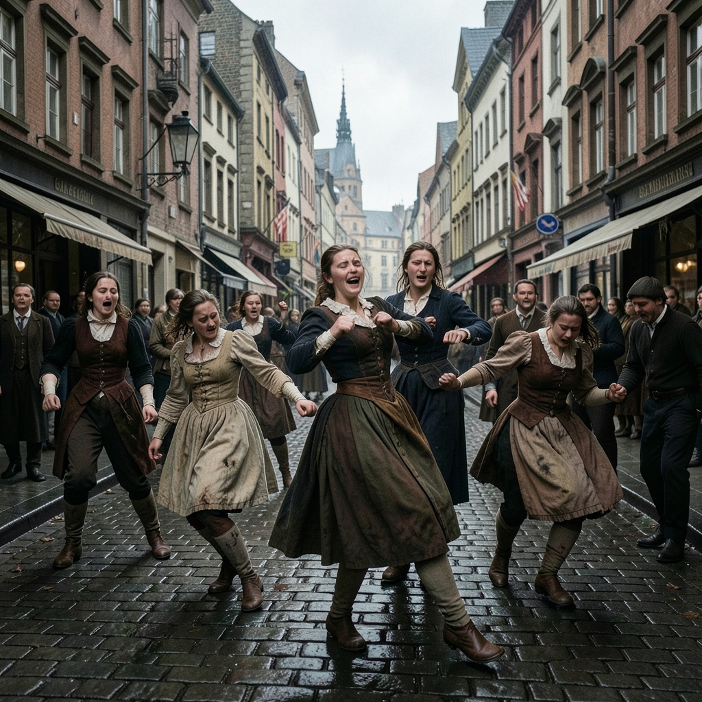 The Dancing Plague of 1518 artwork