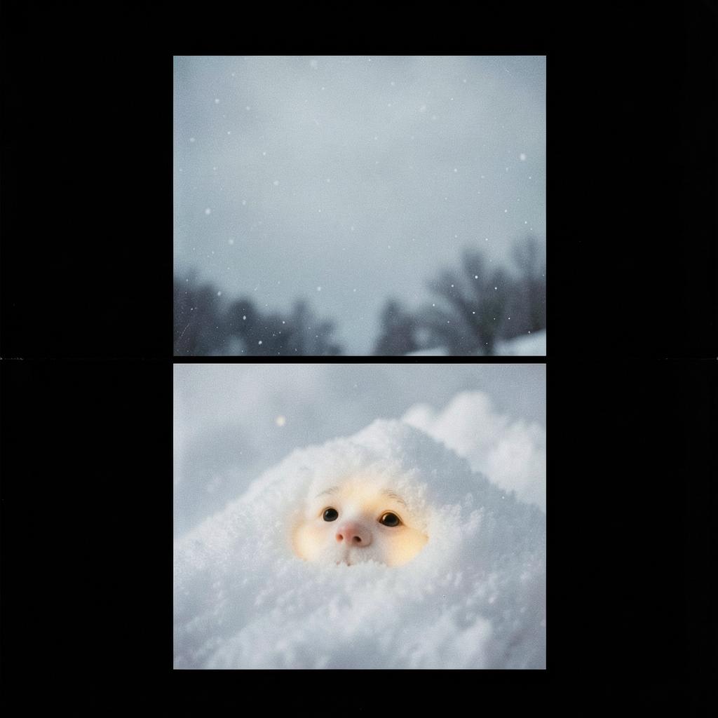 Der kleine Schneemann tanzt artwork