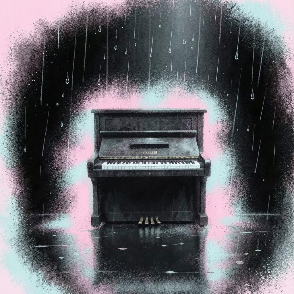 Rainy Anime Piano artwork