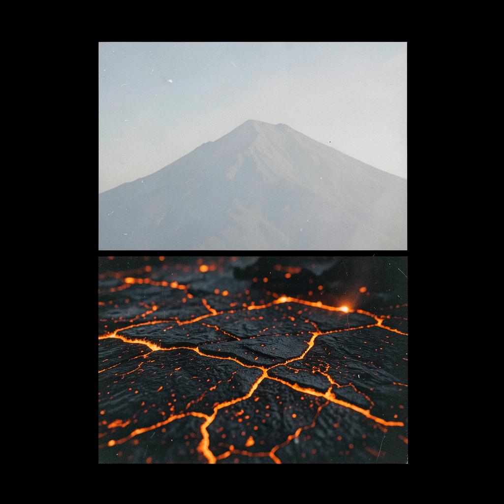 Three Walls One Volcano artwork