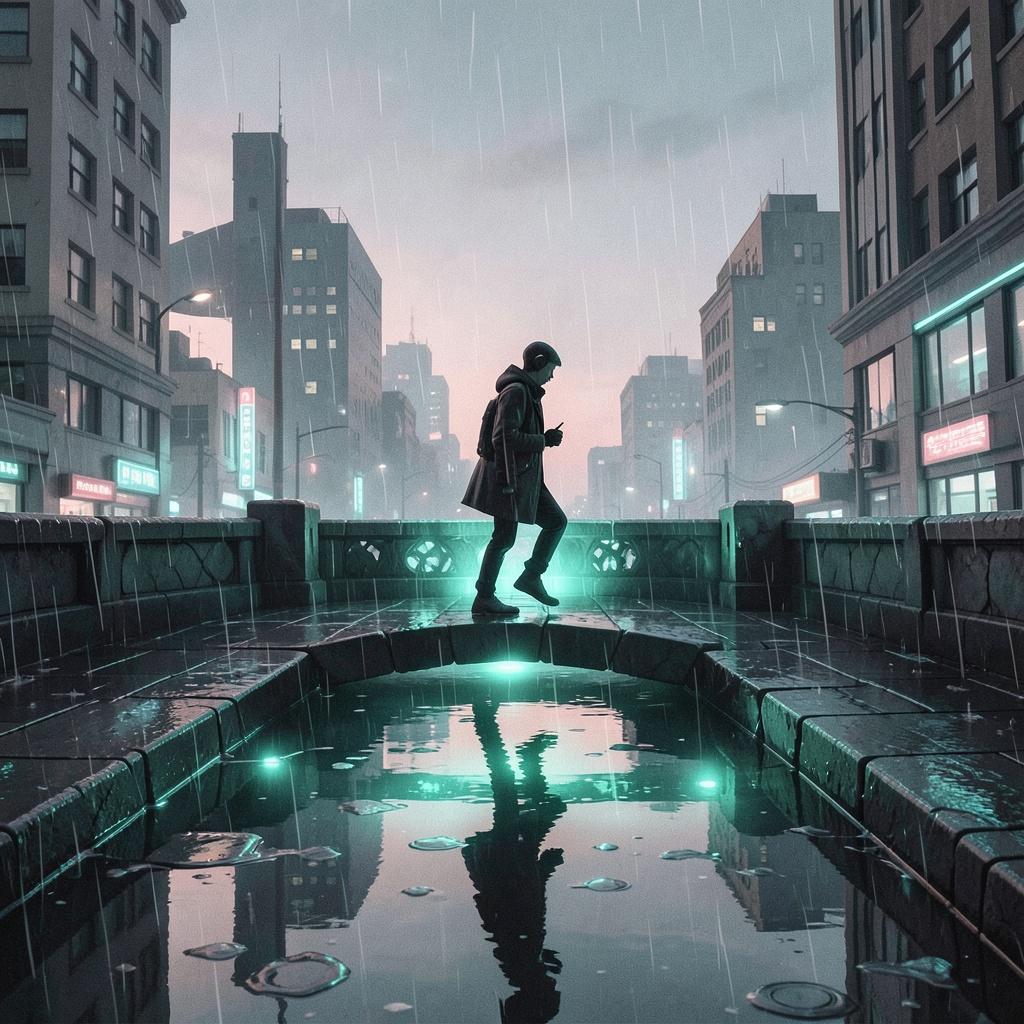 石橋叩き渡り artwork
