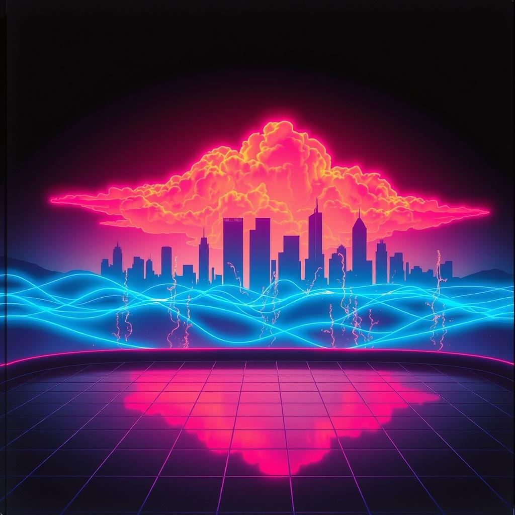 Fire in the sky artwork