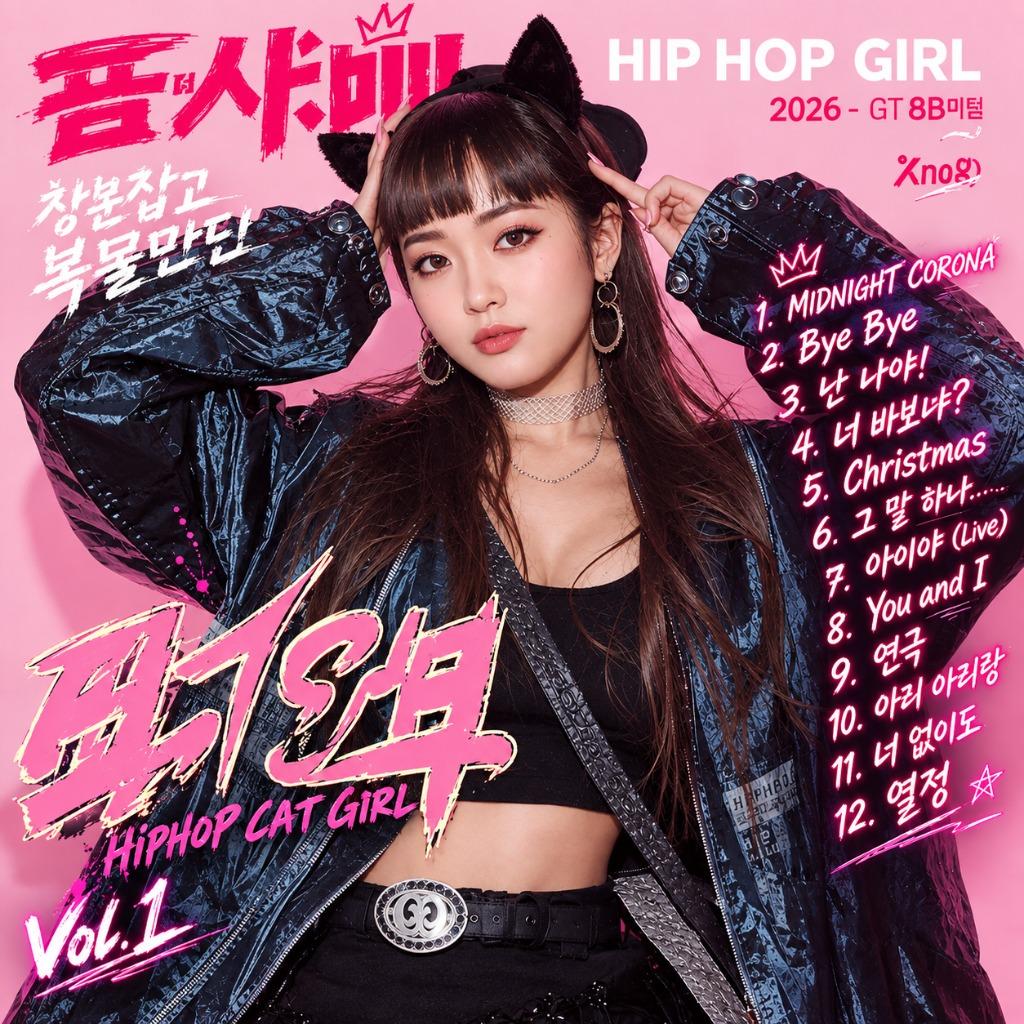 HipHop cat Girl