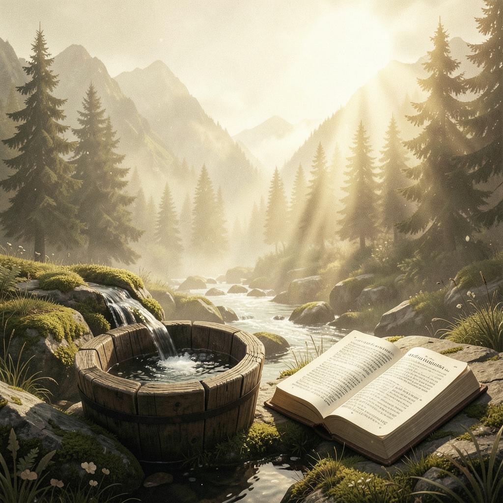 Fountain, source of every blessing artwork
