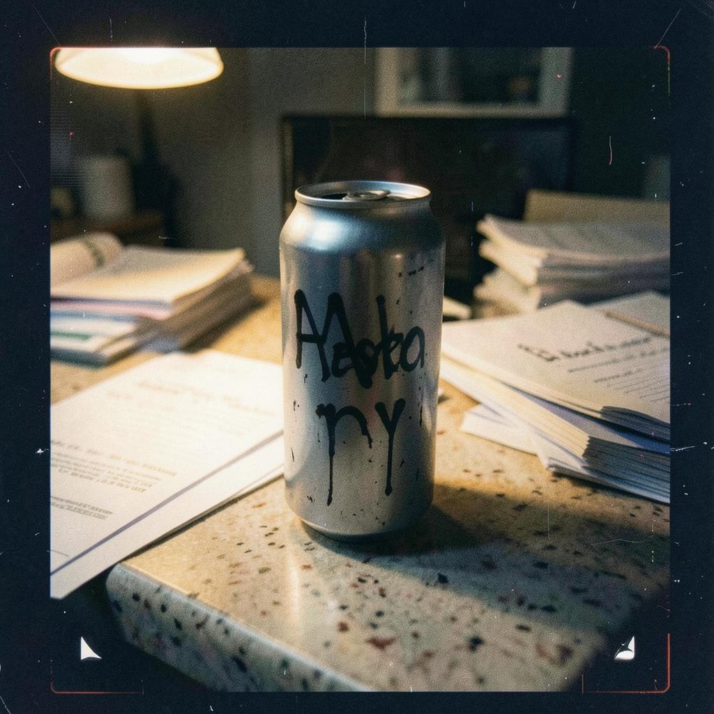 “Written in Black Marker”  (Energy-Drink Love Story Version) artwork