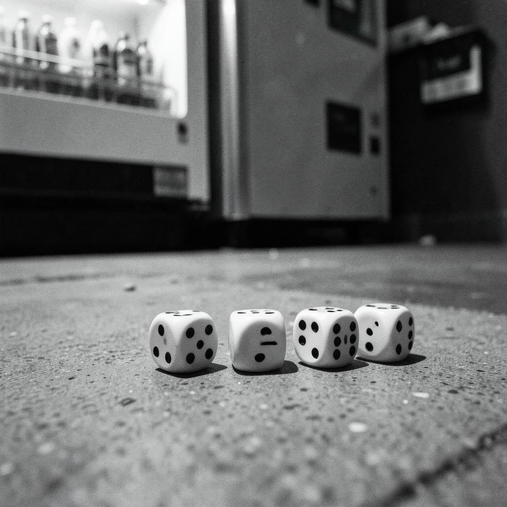 Dice on the Floor artwork