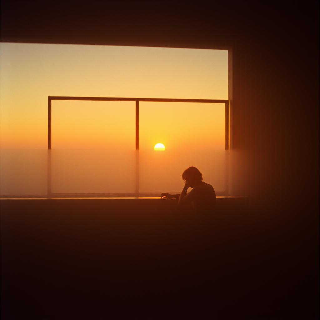 There’s a hush in the morning air artwork