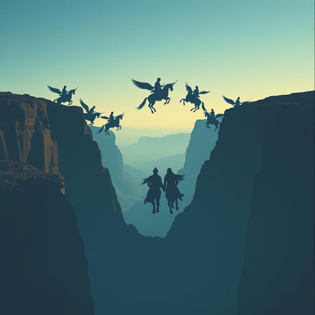 When the last echo left the canyon artwork