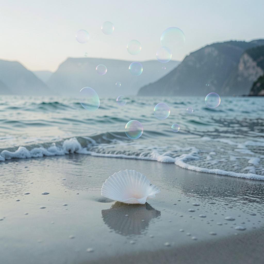 푸른 해변 산책 artwork