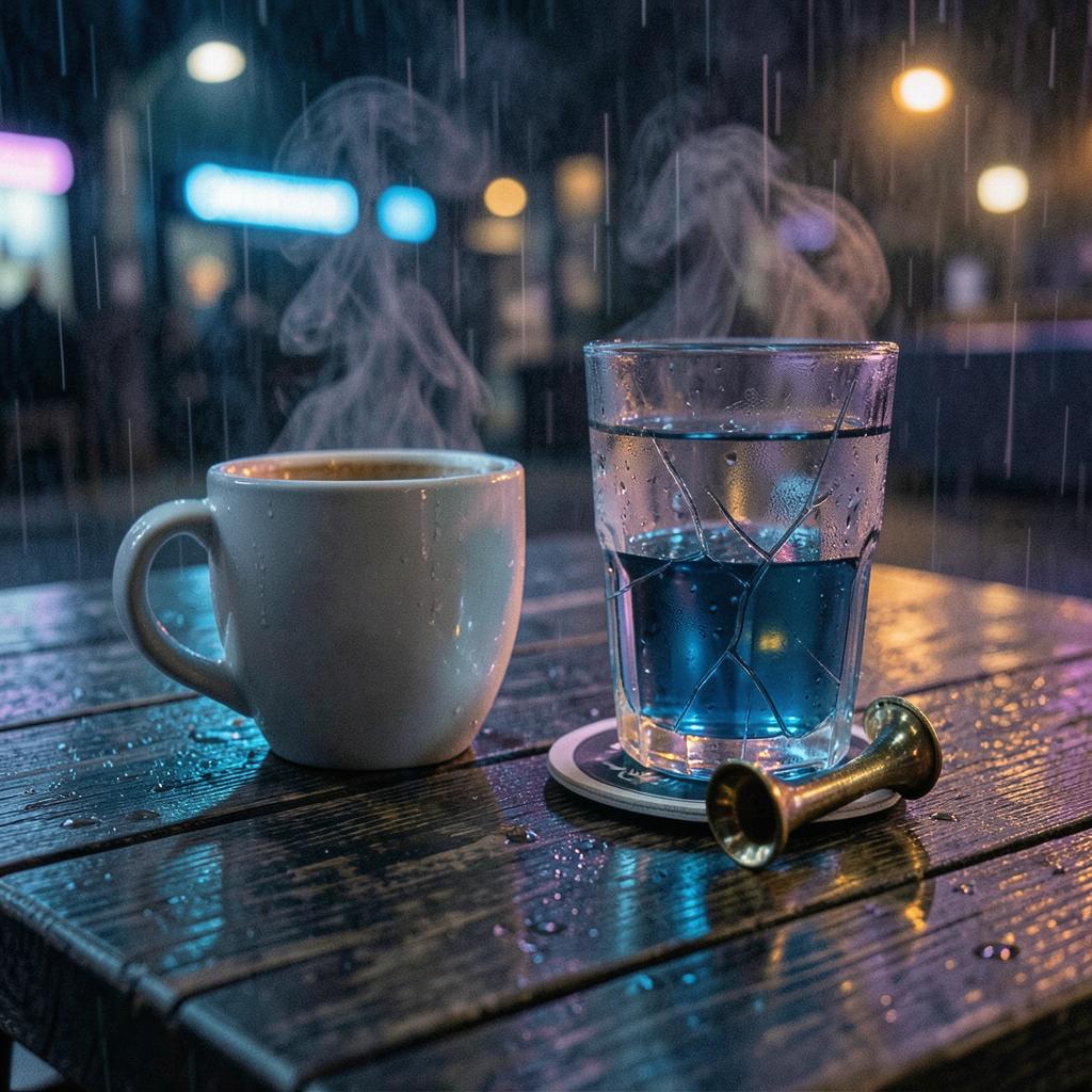オリジナルアシッドジャズ#1 「Midnight Espresso & Blue Rain」 artwork
