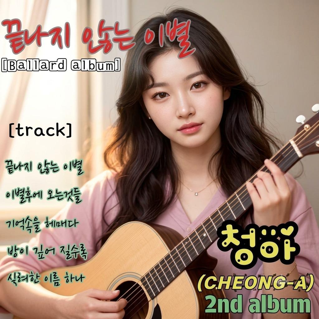 청아 (CHEONG-A) – 2nd Ballad Album "끝나지 않는 이별"