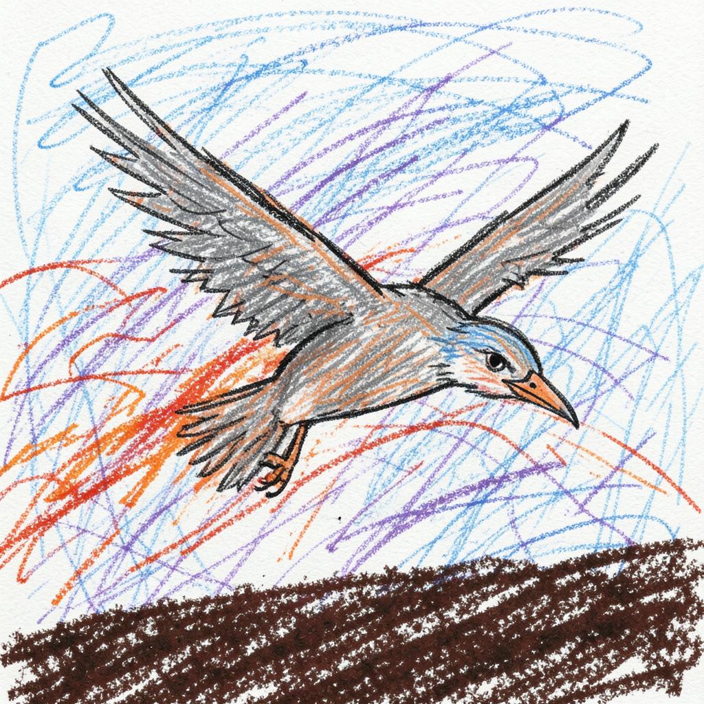 Птица - тревога artwork