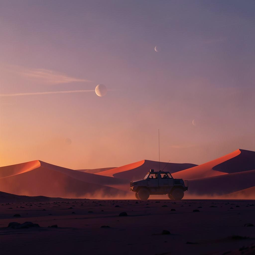 Martian Sunset artwork