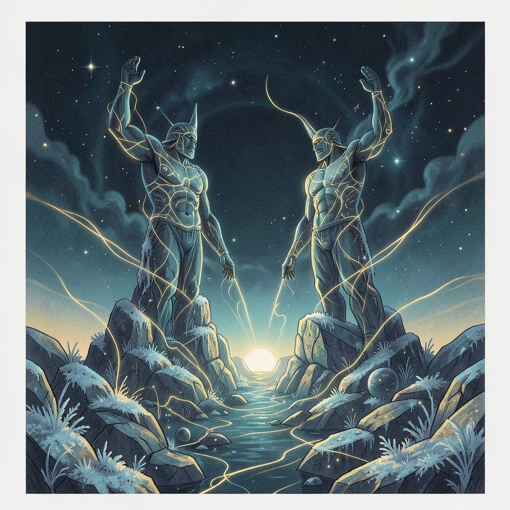 We closed up the ledger, we laid down the pen artwork