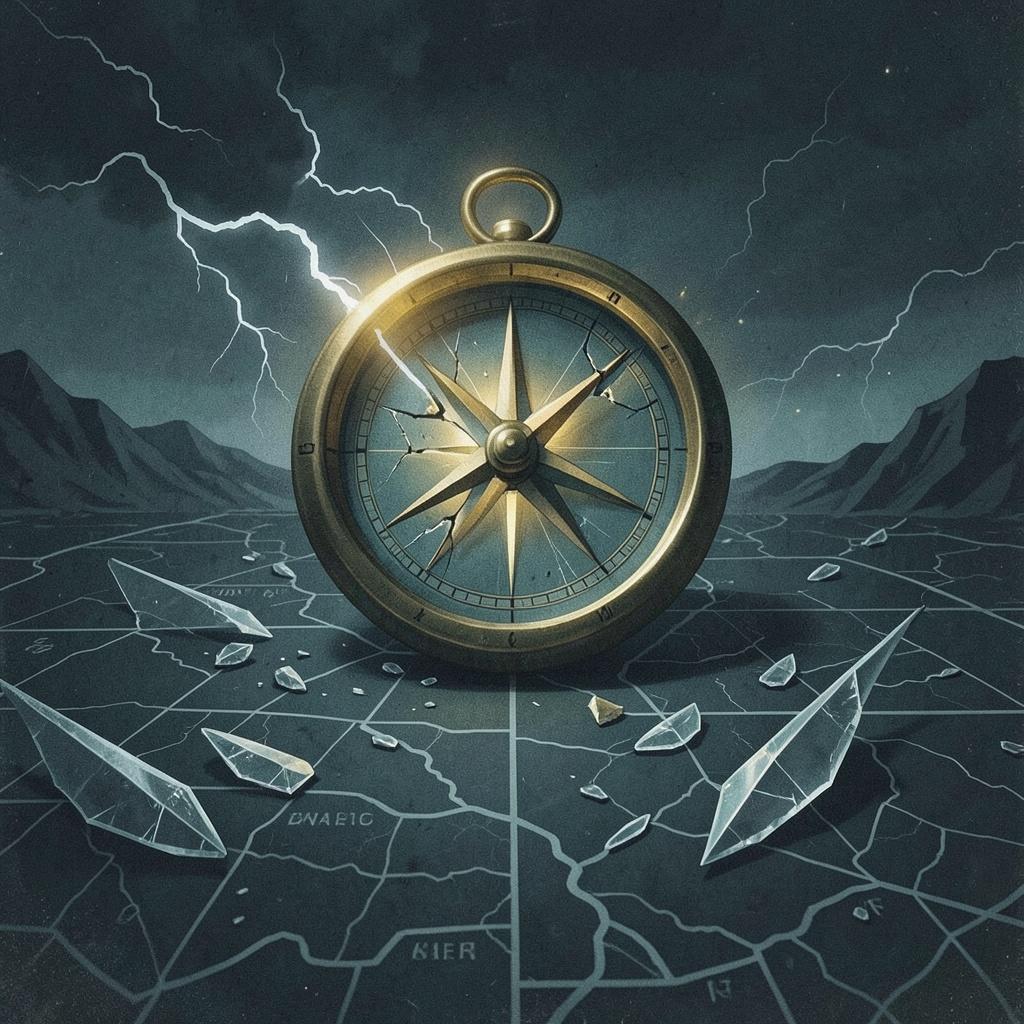Inside the Broken Compass artwork