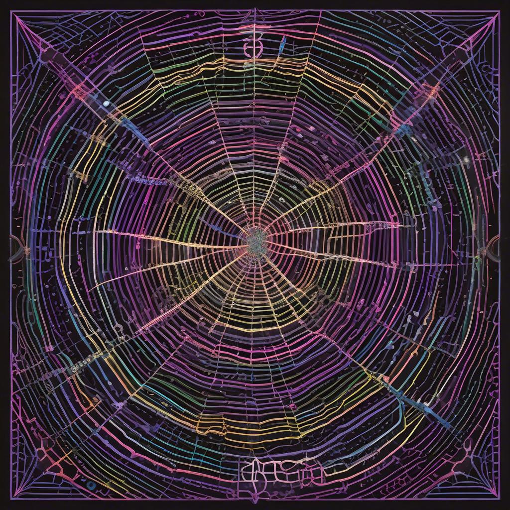 Cobweb strings artwork