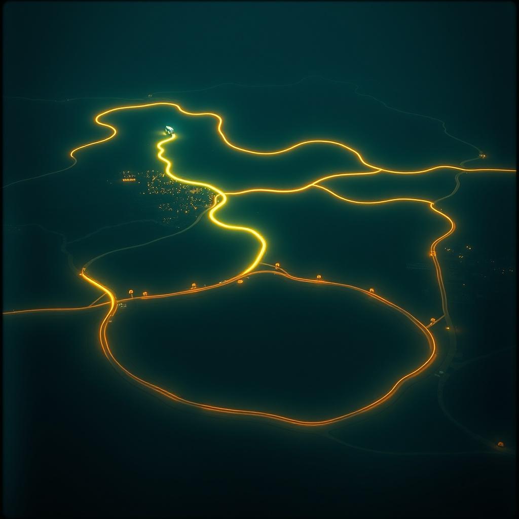 Warwickshire wide loop artwork