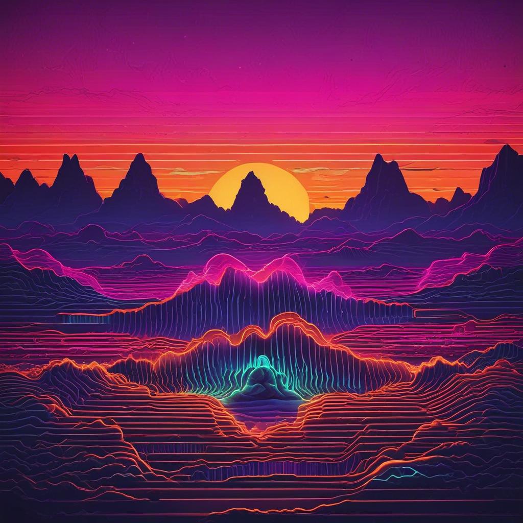 Downward sunrise
