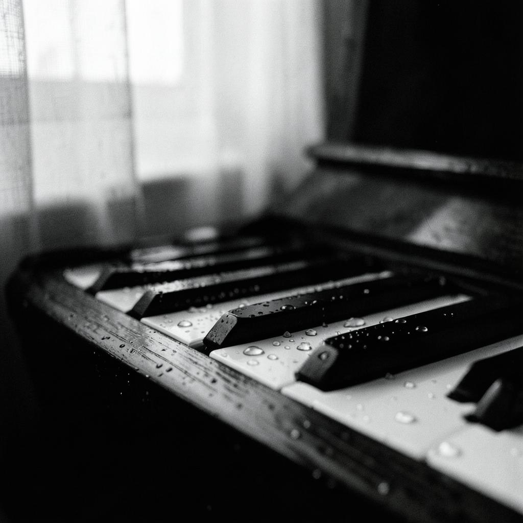 piano rain artwork