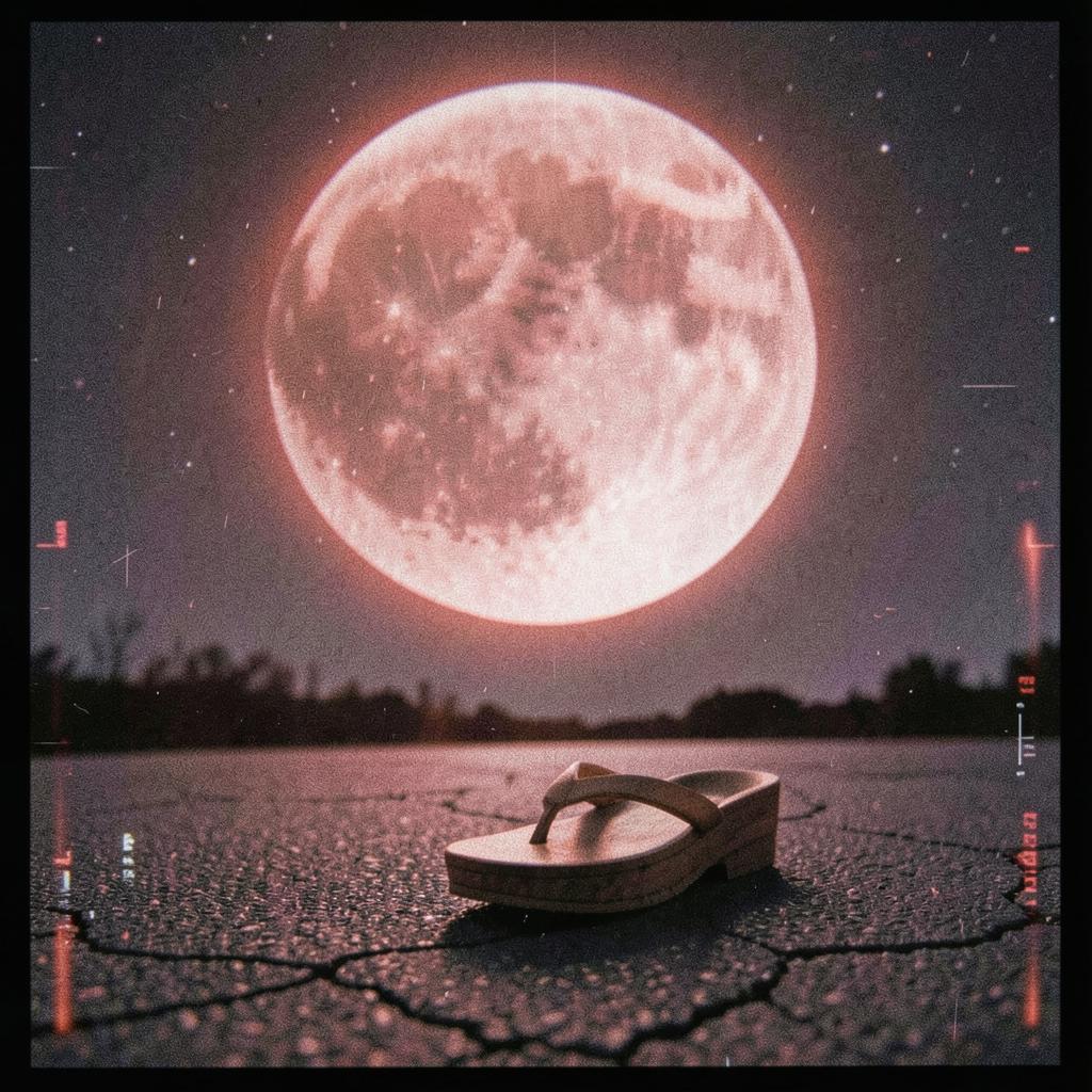 『紅い月は黙らない / THE RED MOON SPEAKS』 🌙 artwork