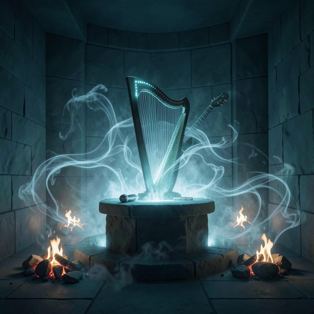 What lives in sacred fire? (shiva) artwork