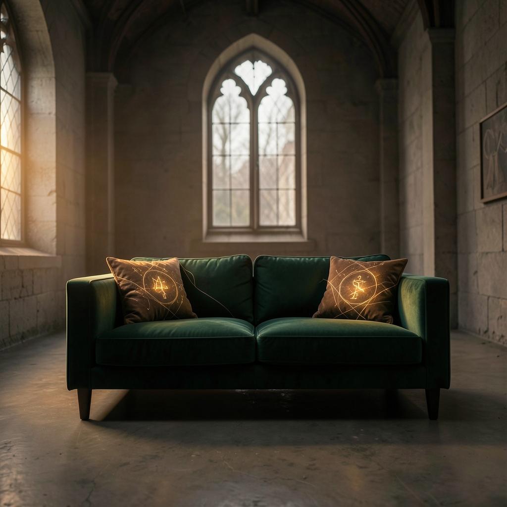Velvet Oracle Couch artwork