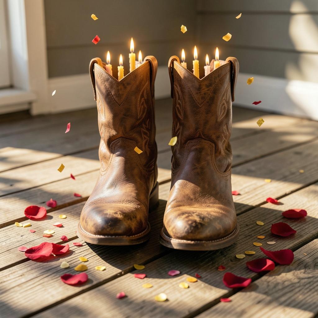 Gemma’s Birthday Boots artwork