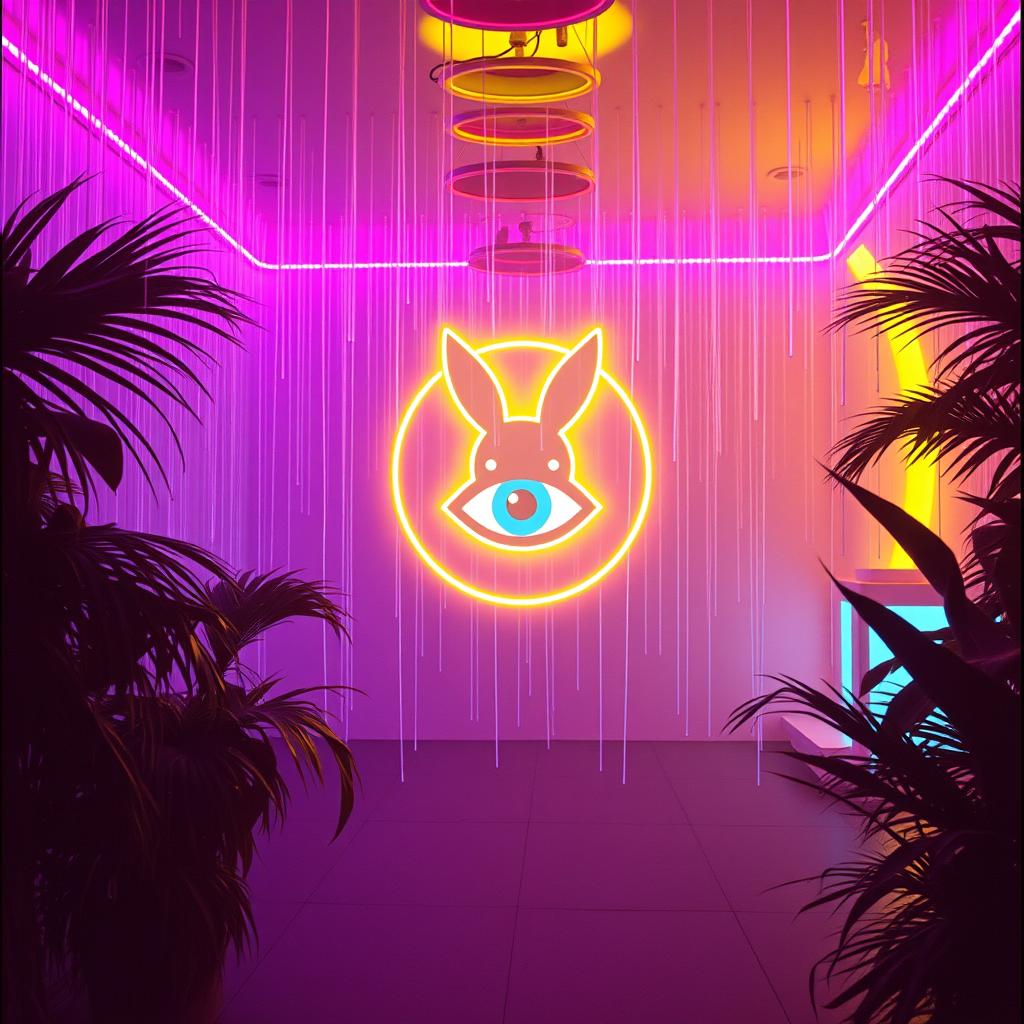 Neon Bunny Dream artwork
