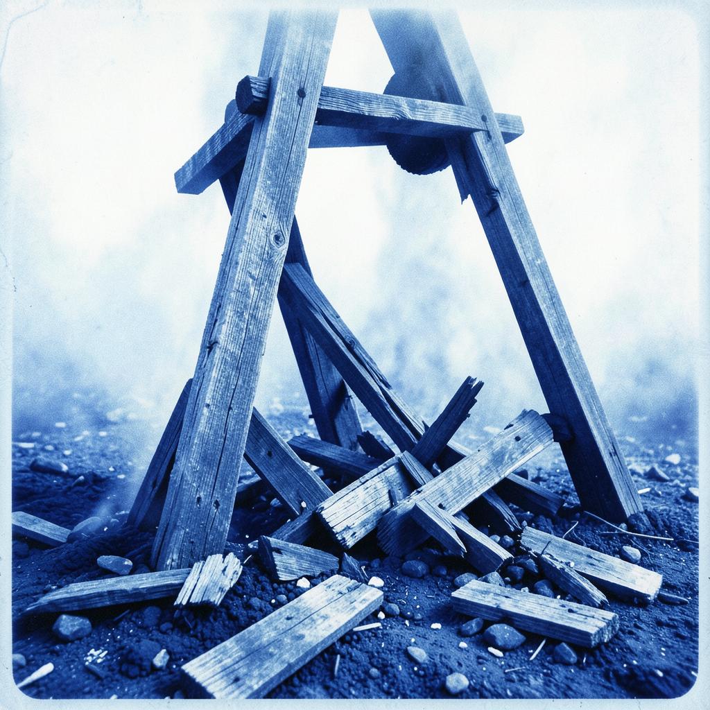 tearing down the gallows artwork