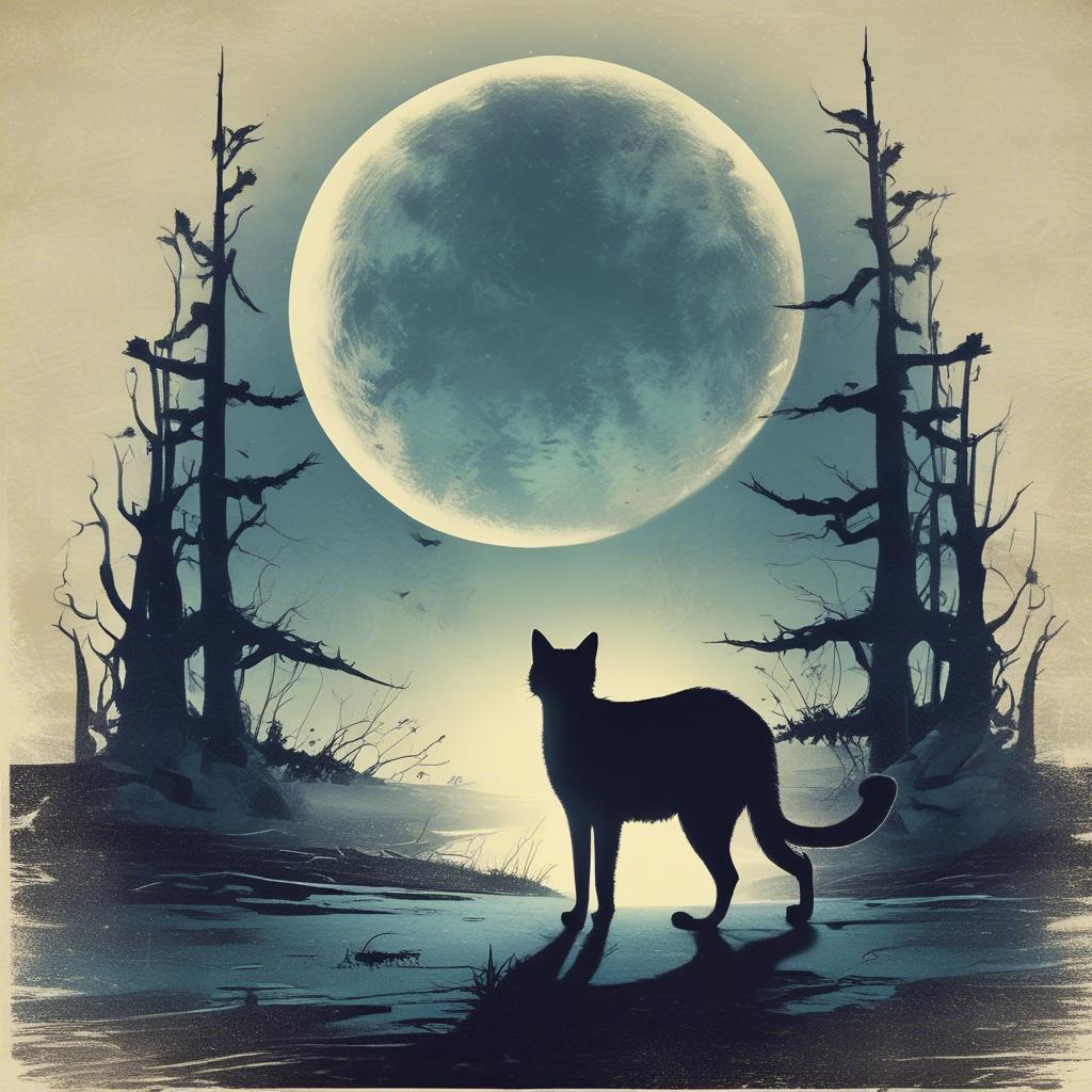 Котката скитник artwork