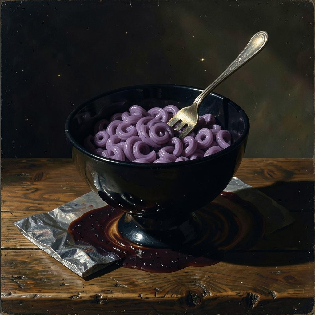 Purple Macaroni artwork