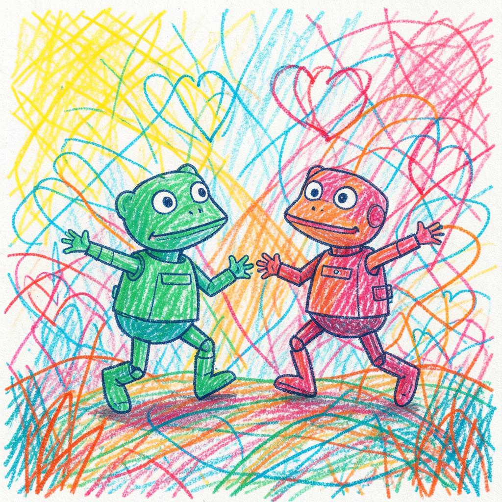 Ribbit the Robot Frog (Synth Cover) artwork