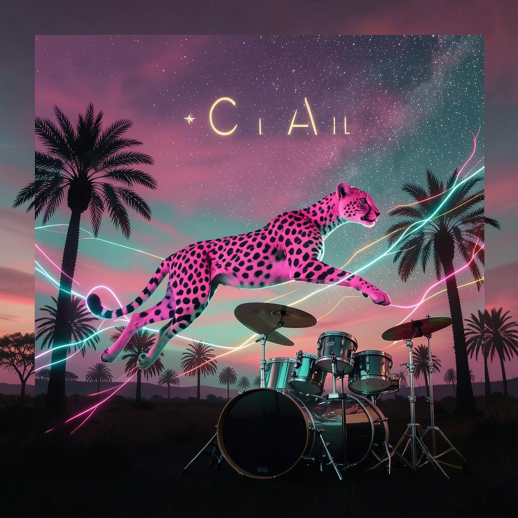 Cheetah artwork